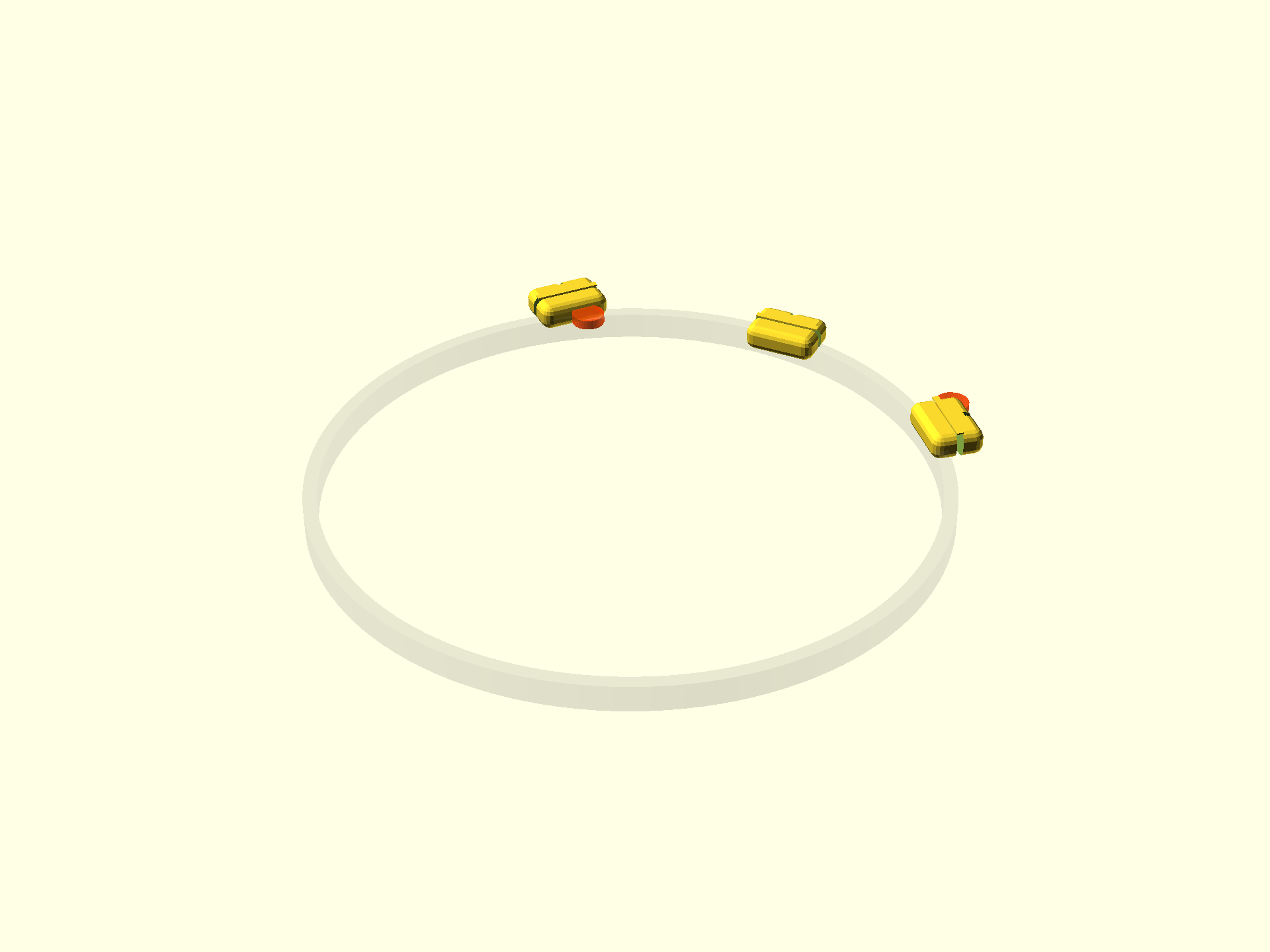 Loop — Headband pod array — 3 mini pods, headlamp-alternative navigation